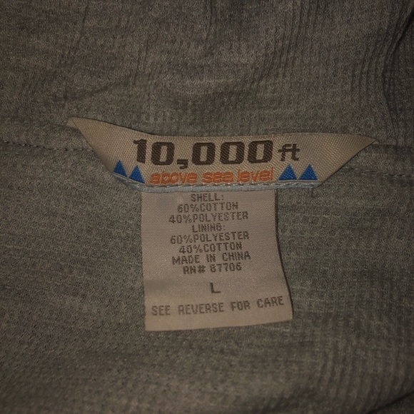 Hooded Button up sweatshirt - Picture 4 of 4